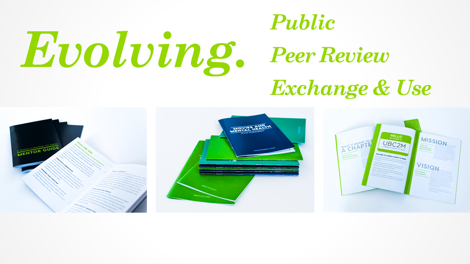 Evolving. Public Peer Review Exchange & use 